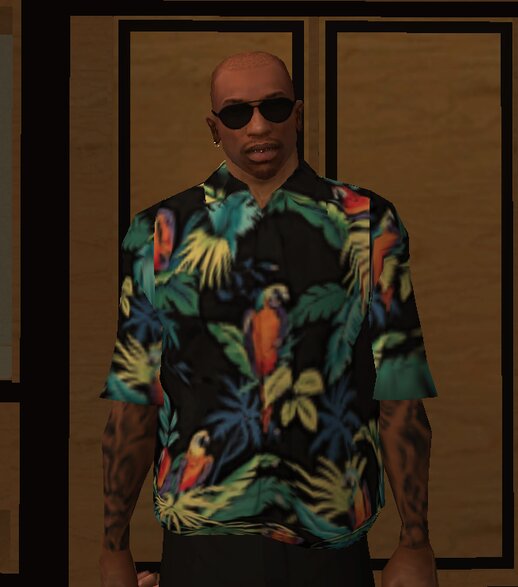 Oversized Max Payne Shirt for CJ