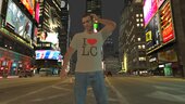 V-Neck Tee for Niko Bellic