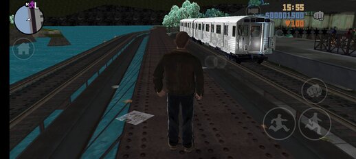 Trem from GTA 4 for Mobile