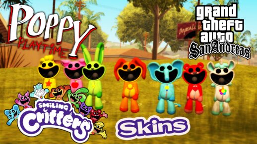 Poppy Playtime Smiling Critters Skins