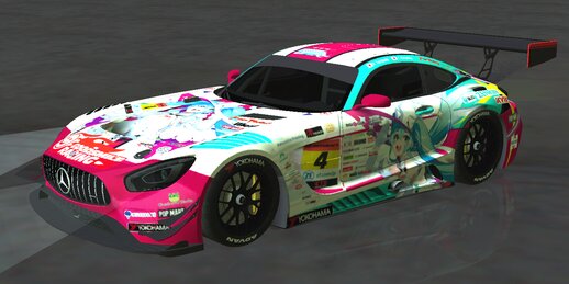 Mercedes-BENZ AMG GT3 GOODSMILE RACING 2024 MIKU