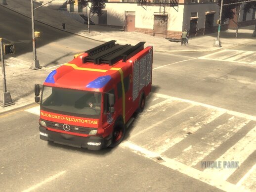 Mercedes Benz Actros Firetruck