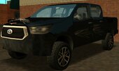 Toyota Hilux 2019 Argentina (lowpoly) for Mobile