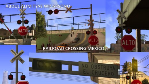 Railroad Crossing Mod Mexico