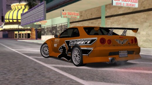 Nissan Skyline R34 (Eddie and Intro NFSU2)