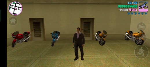 GTA VICE CITY 100% Fully Completed Savegame with Vehicle Collection for Mobile