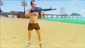 GTA V Trevor Shirtless Adidas Shorts