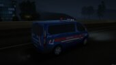 Ford Tourneo Custom Jandarma Asayiş Aracı Modu