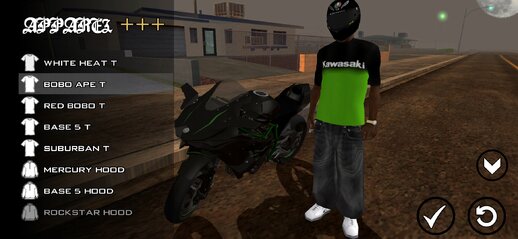 Kawasaki T-Shirt PC/Android 