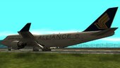 Singapore Airlines Boeing 747-412 9V-SPP Star Alliance Livery