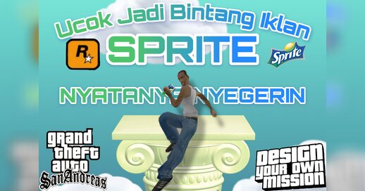 Ucok Ikut Casting Iklan Sprite (DYOM)