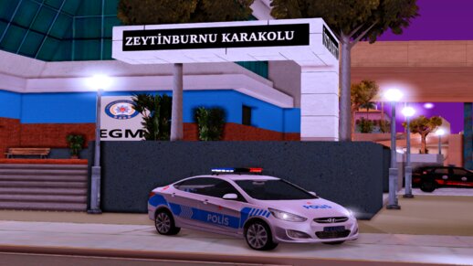 Hyundai Accent Blue Polis Ekip Araçı