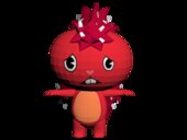 Flaky del juego Happy Tree Friends False Alarm