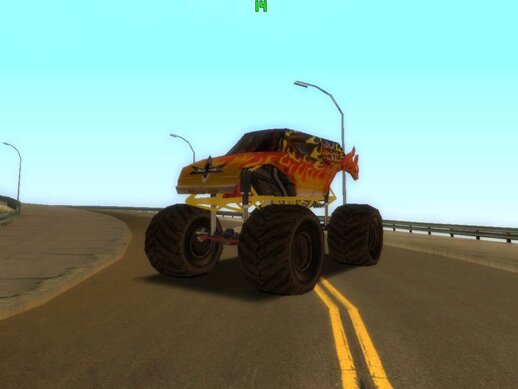 Flame from: Monster Trux Extreme Offroad