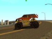 Flame from: Monster Trux Extreme Offroad