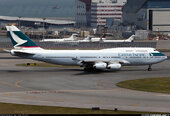 Cathay Pacific Boeing 747-467 B-HUJ