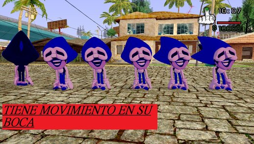 Majin Sonic CON MOVIMIENTO EN SU BOCA