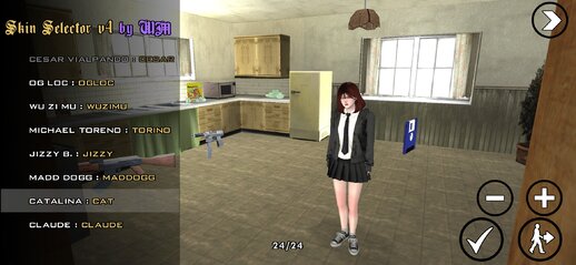 Skin Fivem Academy Uniform Girl for Mobile