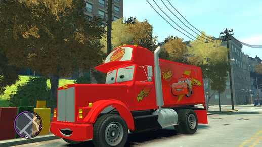 GTA 4 Disney Cars Mack Truck Premium