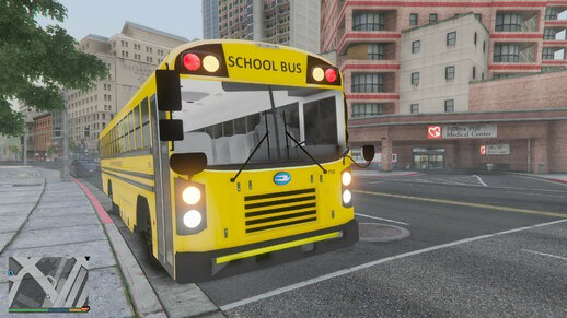 2016 Bluebird School Bus Flat nose [Addon]