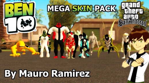 Ben 10 OS Mega Skin Pack