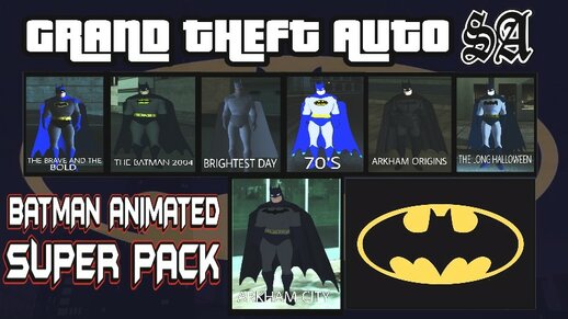 Batman Animated Super Pack