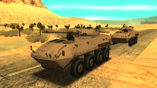 HVY Defender 90mm (LAV-25 SA Style)