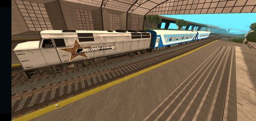 Train with HD interior for Mobile