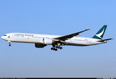 Cathay Pacific Boeing 777-367ER B-KPQ New Livery