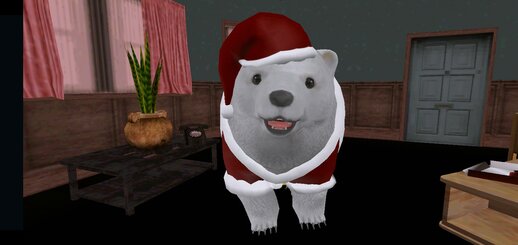 Christmas Polar Bear for Mobile