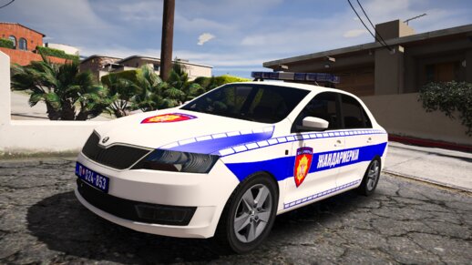 Skoda Rapid - Zandarmerija / Gendarmerie [Replace|ELS]