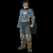 Ash Williams Con Traje Medieval Muerto o Zombie de Evil Dead 3 The Game CON EXPRESIONES FACIALES EN BOCA Y CEJAS