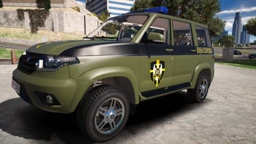 UAZ Patriot Green - Vojna Policija (Military Police of Serbia) [Replace | ELS]