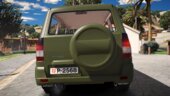 UAZ Patriot Green - Vojna Policija (Military Police of Serbia) [Replace | ELS]