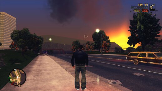 GTA III LCS PSP Timecyc and weather