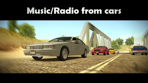 Music/Radio from cars