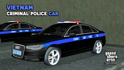 Vietnam Criminal Police Car - Xe Cảnh Sát Trật Tự Việt Nam