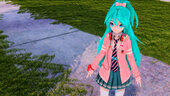 PDFT Hatsune Miku Ribbon Girl + Animated Face