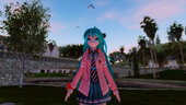 PDFT Hatsune Miku Ribbon Girl + Animated Face