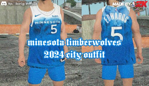 Minesota Timberwolves 2024 City Outfit