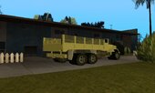 GTA 3 Alpha original Armytruck (Barracks) for GTA SA