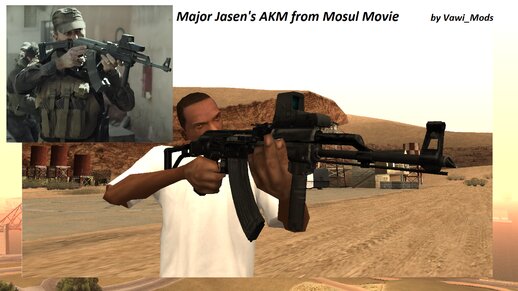 Major Jasen's AKM from Mosul