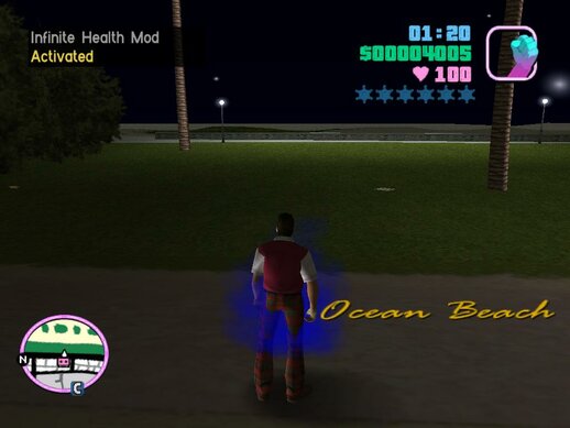 Infinite Health For GTA Vice City