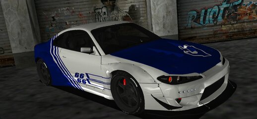 Nissan Silvia S15 Spec-R Rocket Bunny for Mobile