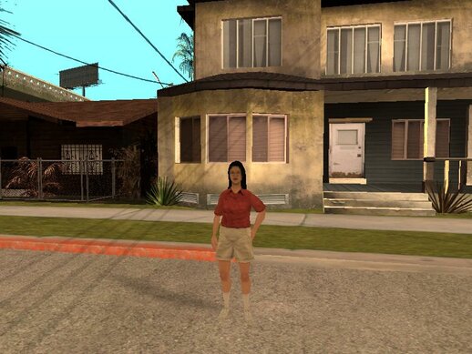 Asian Female From GTA 3 (SA Style)