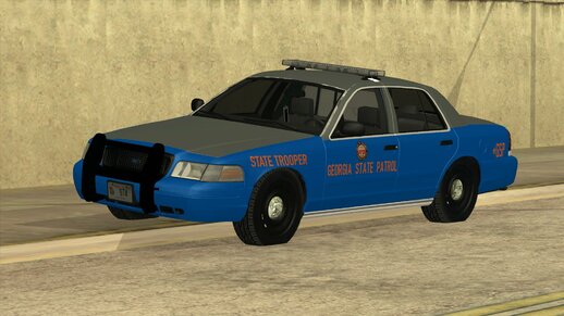 Georgia State Patrol 2011 Ford Crown Victoria