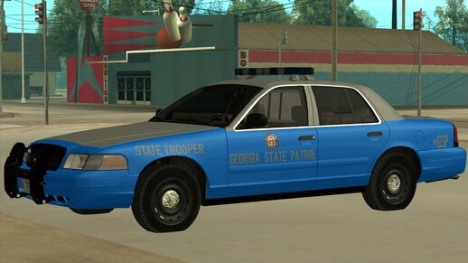 Georgia State Patrol 2003 Ford Crown Victoria