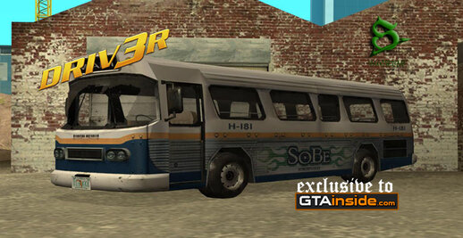 DRIV3R Miami Bus & Ubisoft Variation