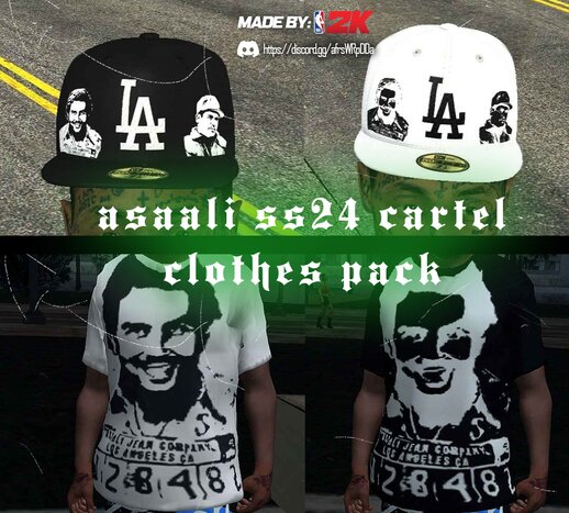 ASAALI SS24 Cartel Clothes Pack