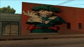 Mural Izuku Midoriya